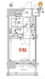Le’a横濱コアフォート【7階】の間取り