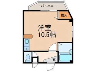ラピュタ牧野阪【1階】の間取り