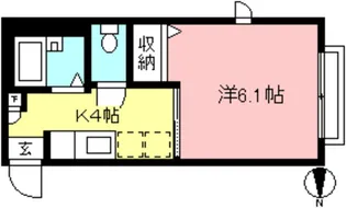セントラルコート【2階】の間取り