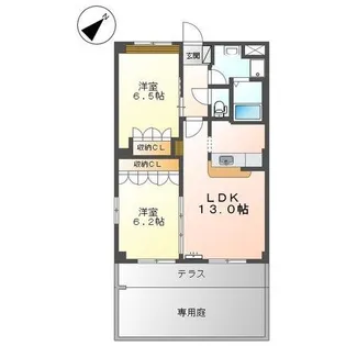 ミューズ【1階】の間取り