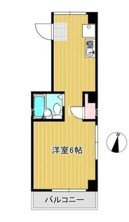 第三マスダビル【4階】の間取り