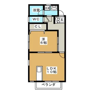 MilkyWay【1階】の間取り