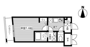 シャローム南小岩【3階】の間取り