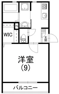ロイヤルシティ浜松【3階】の間取り