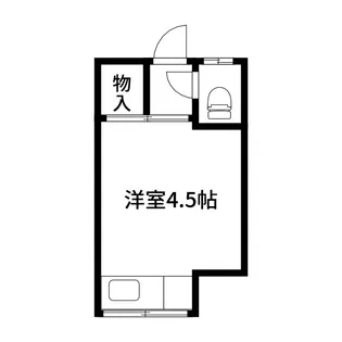 岡本荘【2階】の間取り