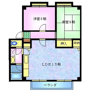 グランディア【2階】の間取り