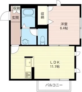 セレッソ新小岩【1階】の間取り