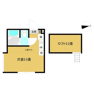 ニューブライト上高田【2階】の間取り