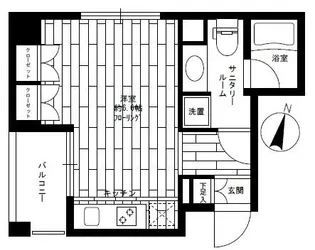 グラーサ本郷東大前【13階】の間取り