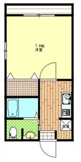 フェリーチェ雪ヶ坂【1階】の間取り