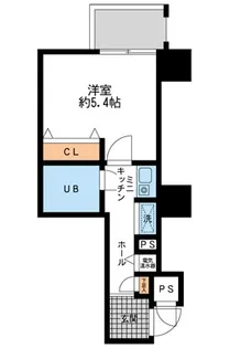 ダイヤモンドタワー鶴見【5階】の間取り