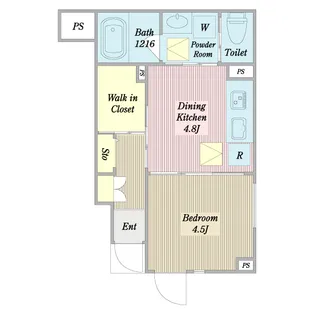 Regulus【1階】の間取り