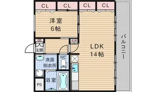 グローリーヨシダ【3階】の間取り