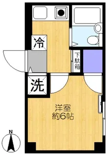 アンクレー尾山台【3階】の間取り