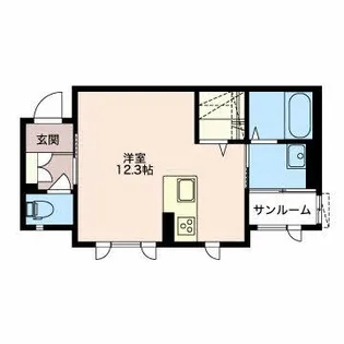 アルバ グランデ【1階】の間取り