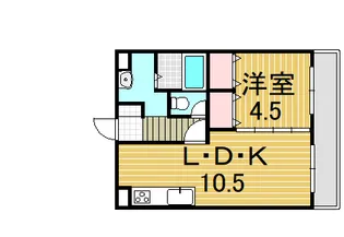 クラルーテ新井【3階】の間取り