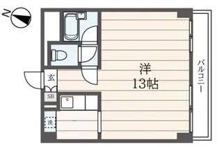 アセントマウンテン容湖【2階】の間取り