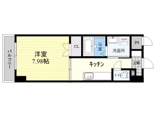 トレステーラ ハイステージ【7階】の間取り