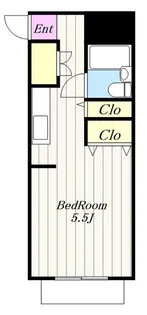 ベルハイツ座間【1階】の間取り