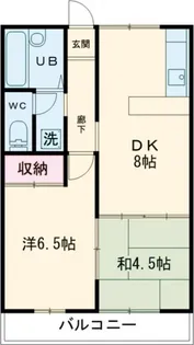 コーポ・ホザワ【1階】の間取り