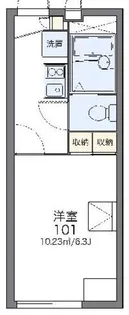 レオパレスシティーハイム【2階】の間取り