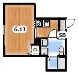 Ambition大谷【2階】の間取り