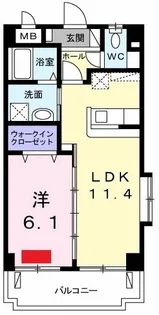 マンション フェニックス【3階】の間取り