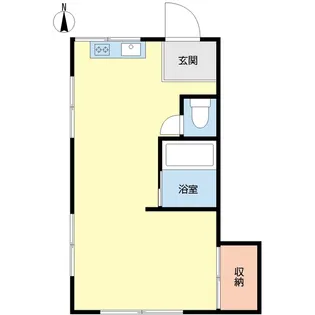 東洋荘【1階】の間取り