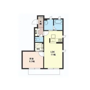 ネクストステージA・B【1階】の間取り