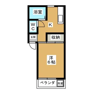 吉田ハイツ【2階】の間取り