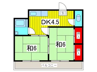 リキマンション【3階】の間取り