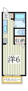 ヴェリガンドゥ【2階】の間取り
