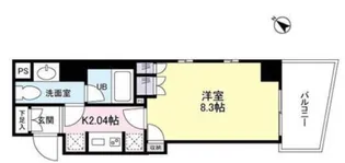 日本橋ミスモ【11階】の間取り