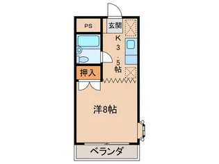 ドミールジュネス【2階】の間取り