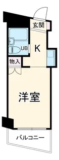 スカイコート西川口第2【2階】の間取り