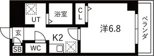 Ks garden泉【2階】の間取り
