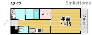 ジーメゾン墨江【3階】の間取り