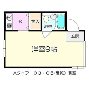 サンハイツ【3階】の間取り