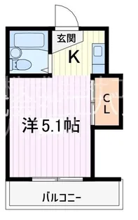 ベルメゾン並木【7階】の間取り
