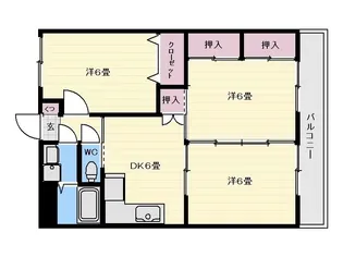 ピアメゾン【2階】の間取り