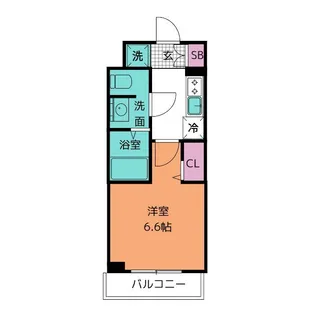 THE PASEO 新小岩【10階】の間取り