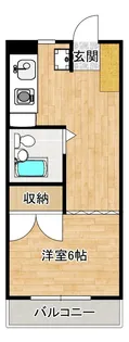 カーサ・デラ・ルナ【1階】の間取り