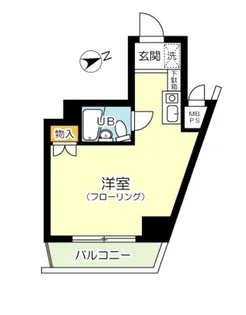アルテハイム小岩【10階】の間取り