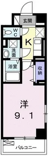 ジラソーレ花影【6階】の間取り