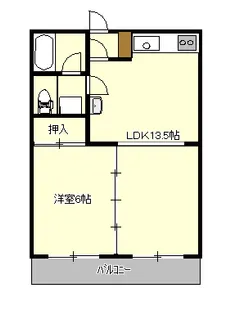 グリーンヴィレッヂ【1階】の間取り