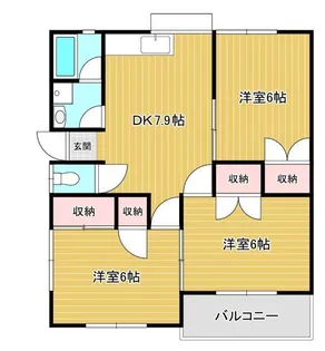 第七サンコーポ【2階】の間取り