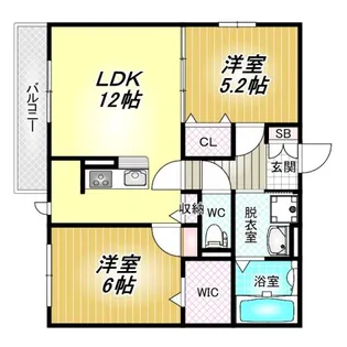 桜collona【2階】の間取り