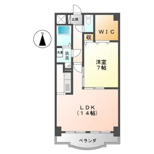 ワイズステージ【1階】の間取り