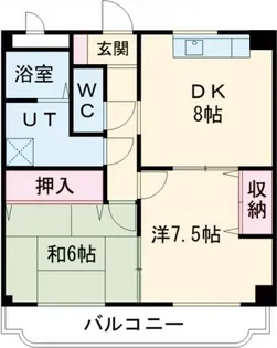 コンフォールSAKAE【2階】の間取り