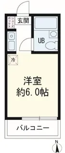 パステル小山【2階】の間取り